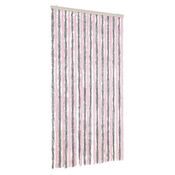 vidaXL putukakardin, h&otilde;behall ja roosa, 100 x 230 cm, &scaron;enill