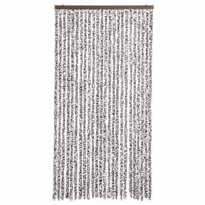 Závěs proti hmyzu hnědý a béžový 100 x 200 cm žinylka - obrázek 3