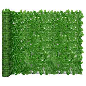 Balkonová zástěna se zelenými listy 300 x 150 cm - obrázek 2
