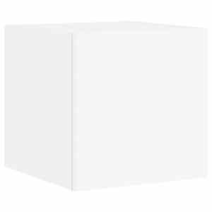 5dílná obývací stěna s LED osvětlením bílá - obrázek 8
