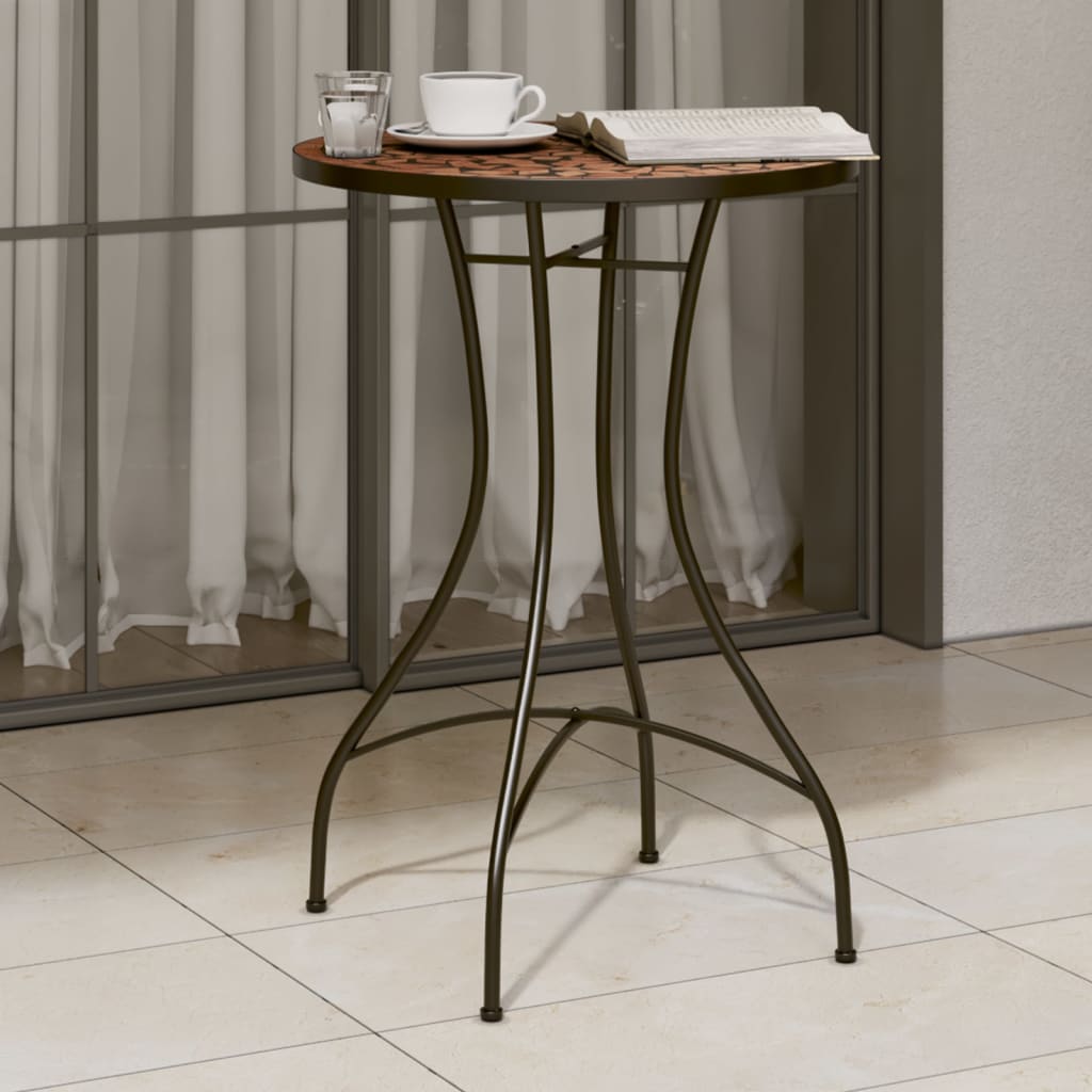 vidaXL Mosaikbord terrakotta &Oslash;50x70 cm keramik