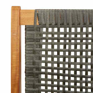 Zahradní nábytek 2 pcs Šedá 67 x 78 x 73 cm - obrázek 9