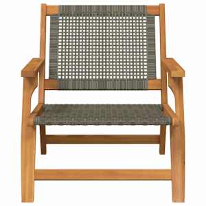 Zahradní nábytek 2 pcs Šedá 67 x 78 x 73 cm - obrázek 6