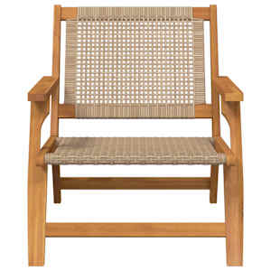 Zahradní nábytek 2 pcs Béžová 67 x 78 x 73 cm - obrázek 6
