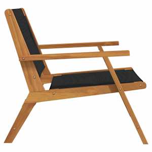 Zahradní nábytek 2 pcs Černá 67 x 76 x 73 cm - obrázek 7