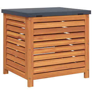 Zahradní úložný box 60 x 50 x 55 cm masivní eukalyptové dřevo - obrázek 6