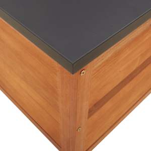 Zahradní úložný box 60 x 50 x 55 cm masivní eukalyptové dřevo - obrázek 8