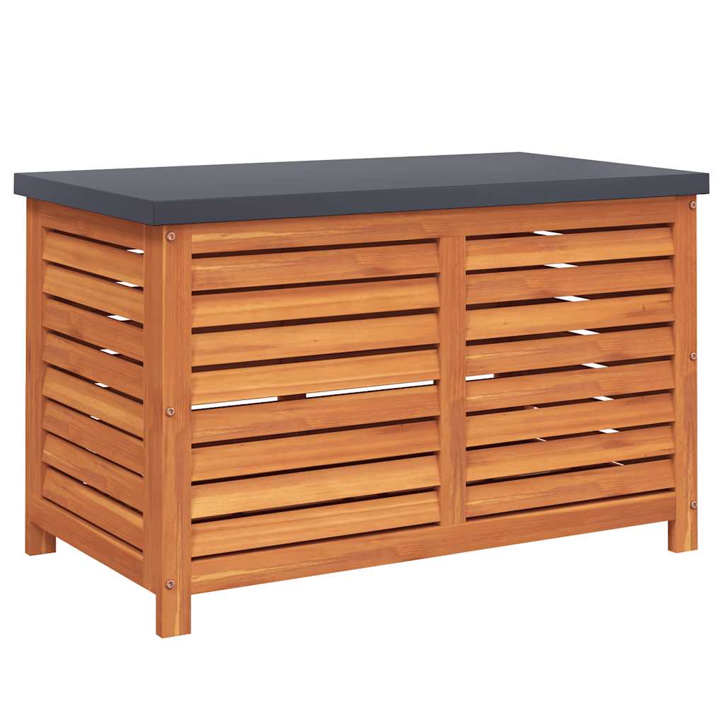 vidaXL Zahradní úložný box 90 x 48 x 55 cm masivní eukalyptové dřevo