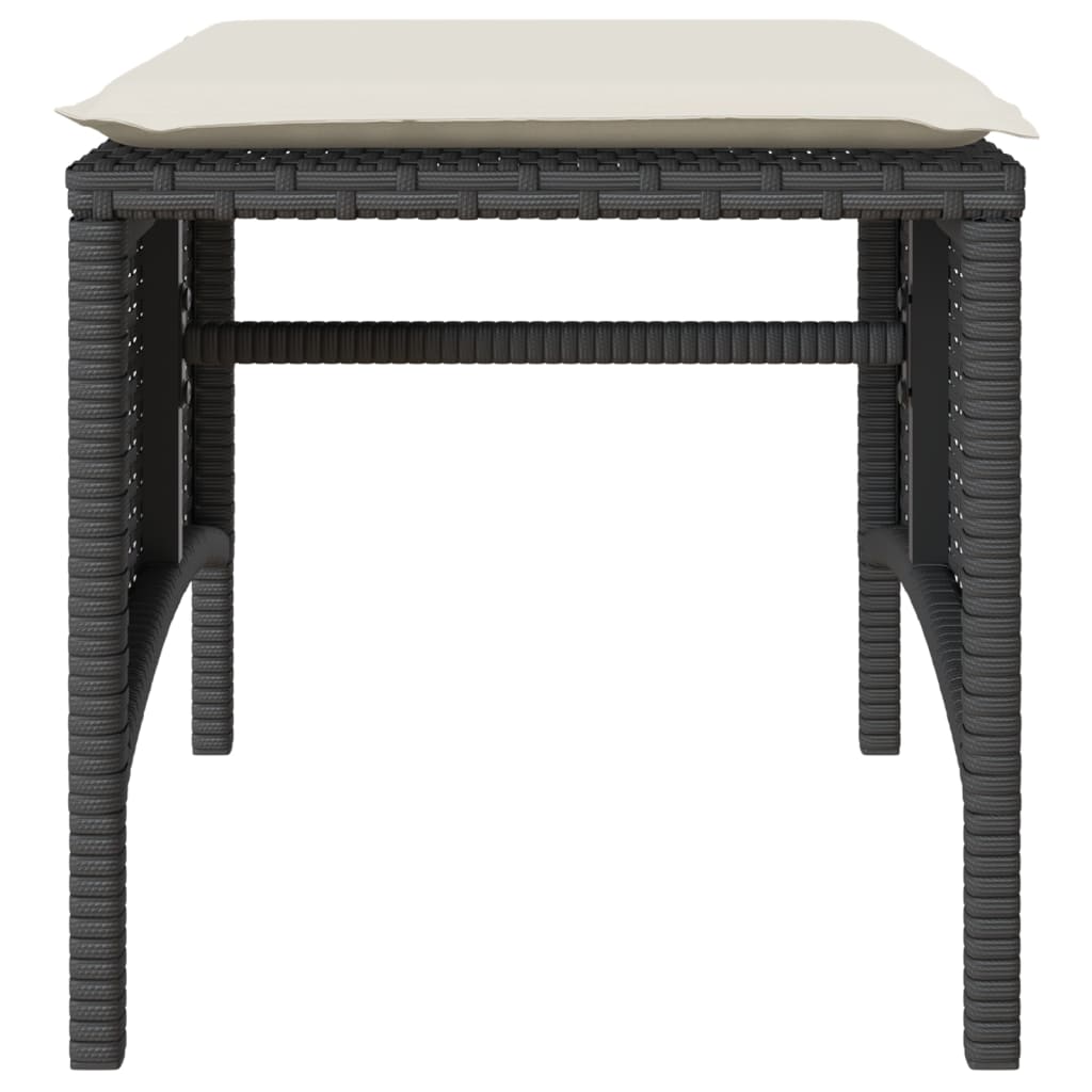 Sofa ogrodowa 2-osobowa meble ogrodowe Lounge Ławka ogrodowa ze stołem Polirattan vidaXL - Zdjęcie 81 z 83