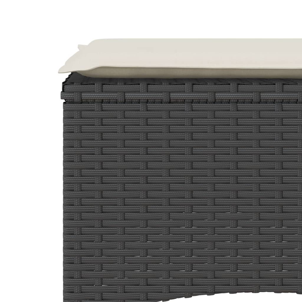 Sofa ogrodowa 2-osobowa meble ogrodowe Lounge Ławka ogrodowa ze stołem Polirattan vidaXL - Zdjęcie 82 z 83