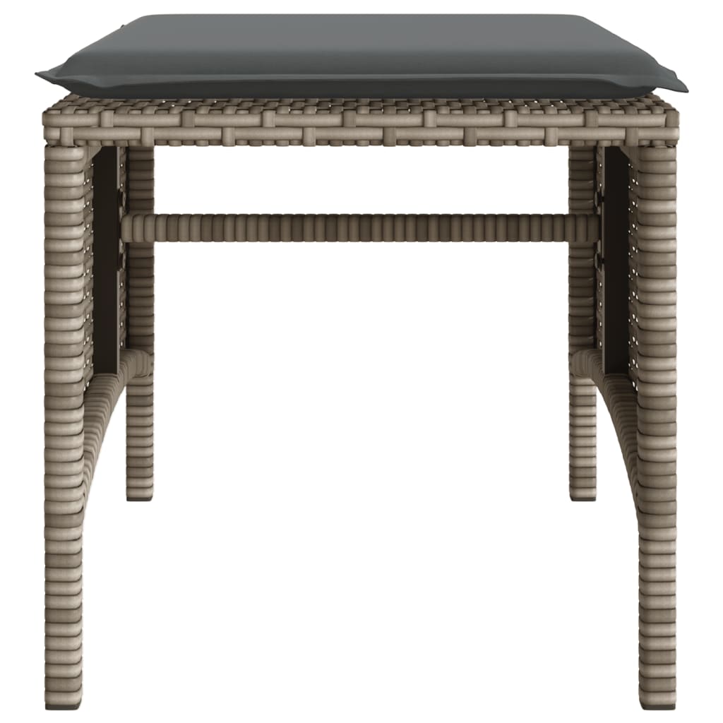 Sofa ogrodowa 2-osobowa meble ogrodowe Lounge Ławka ogrodowa ze stołem Polirattan vidaXL - Zdjęcie 57 z 83