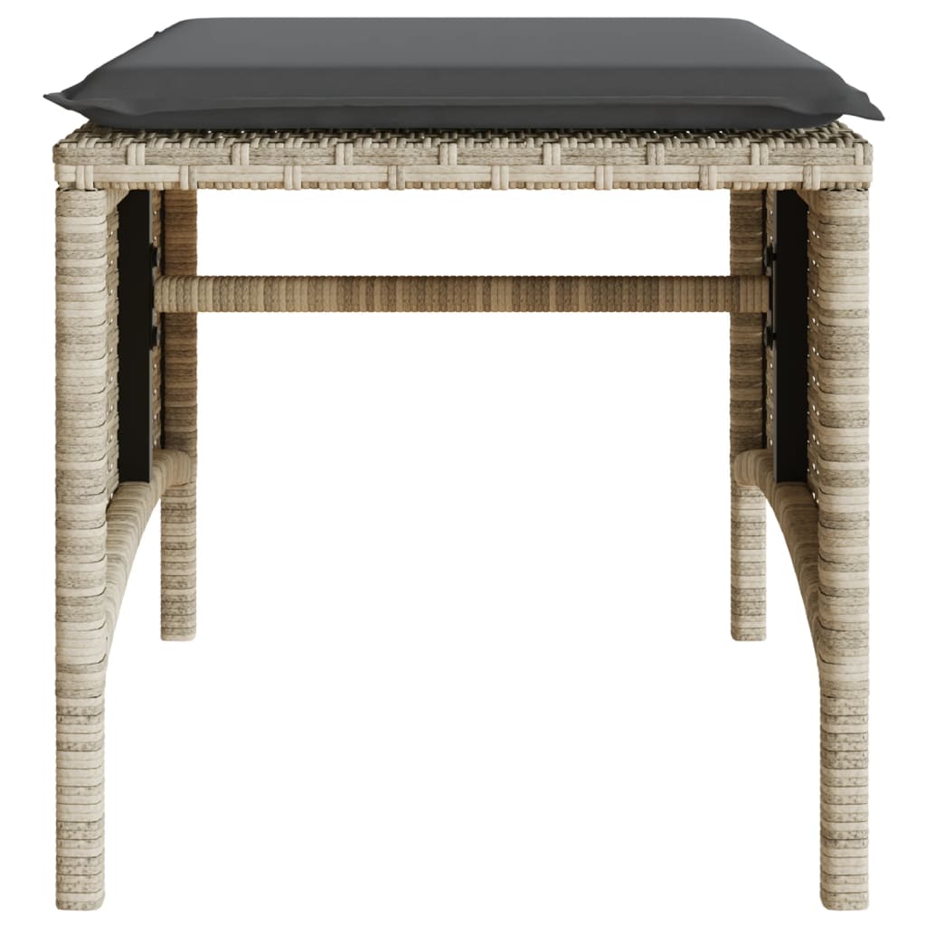 Sofa ogrodowa 2-osobowa meble ogrodowe Lounge Ławka ogrodowa ze stołem Polirattan vidaXL - Zdjęcie 69 z 83