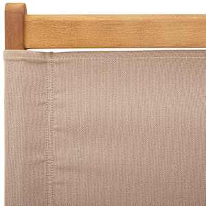 Zahradní židle 2 ks taupe masivní akáciové dřevo a textil - obrázek 9