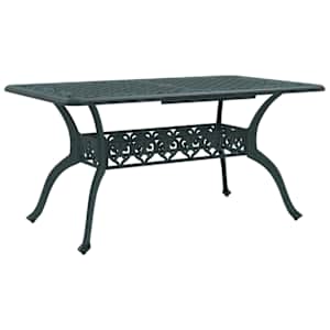 vidaXL Aialaud Roheline 150 x 90 x 72 cm Alumiinium
