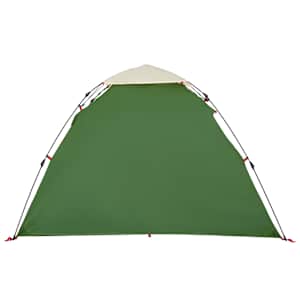 Kempingový stan kupole pro 3 osoby zelený rychloupínací - obrázek 9