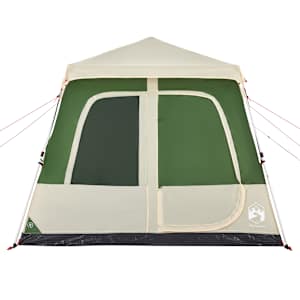 Rodinný stan kupole pro 8 osob zelený rychloupínací - obrázek 5