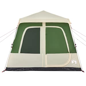 Rodinný stan kupole pro 8 osob zelený rychloupínací - obrázek 8