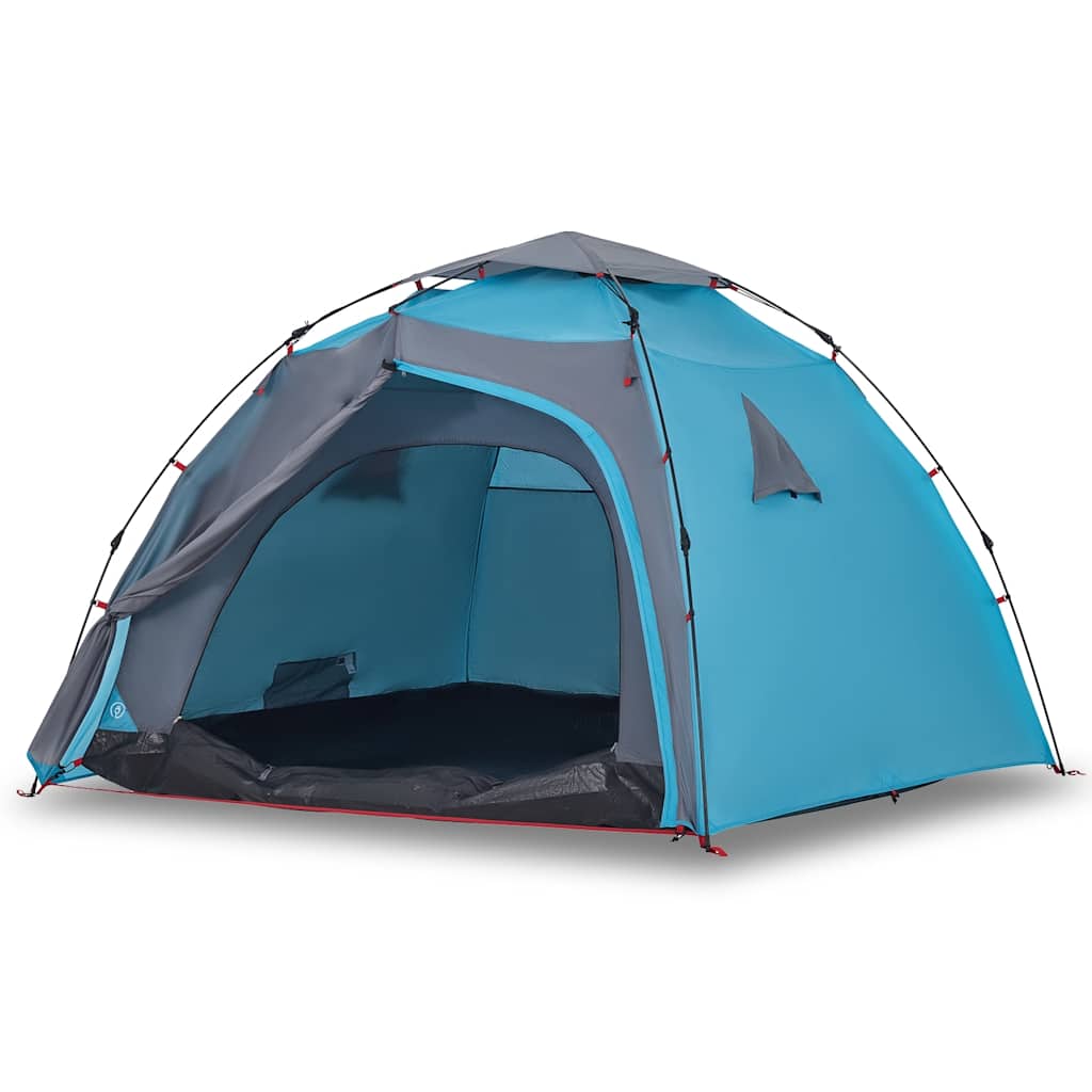 Thumbnail - vidaXL Kuppel-Campingzelt 4 Personen Blau Quick Release