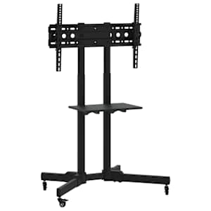 vidaXL ratastel telerialus, 32-70 tolli, max VESA 600x400 mm 50 kg