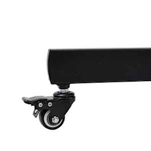 TV stojan na kolečkách 32"–70" Max VESA 600 x 400 mm 50 kg - obrázek 9