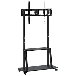 vidaXL ratastel telerialus, 32-90 tolli, max VESA 800x600 mm 100 kg