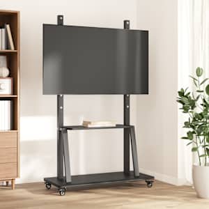 vidaXL ratastel telerialus, 32-90 tolli, max VESA 800x600 mm 100 kg