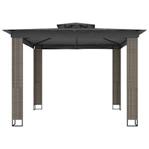vidaXL Gazebo | Anthracite | Powder-coated steel | Large