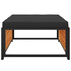 Zahradní stolička s poduškou 68 x 68 x 30 cm masivní akácie - obrázek 6