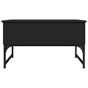 Konferenční stolek černý 70 x 50 x 40 cm kompozitní dřevo a kov - obrázek 5