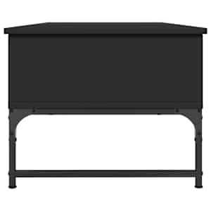 Konferenční stolek černý 100x50x40 cm kompozitní dřevo a kov - obrázek 6