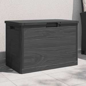 Zahradní box na podušky antracitový 77,5 x 44,5 x 53 cm PP