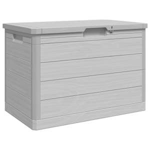 vidaXL &otilde;ue padjakast, hall, 77,5 x 44,5 x 53 cm, pol&uuml;prop&uuml;leen