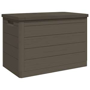 Zahradní box na podušky hnědý 77,5 x 44,5 x 53 cm polypropylen - obrázek 7