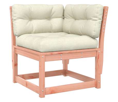vidaXL Salon de jardin 7 pcs avec coussins bois massif douglas