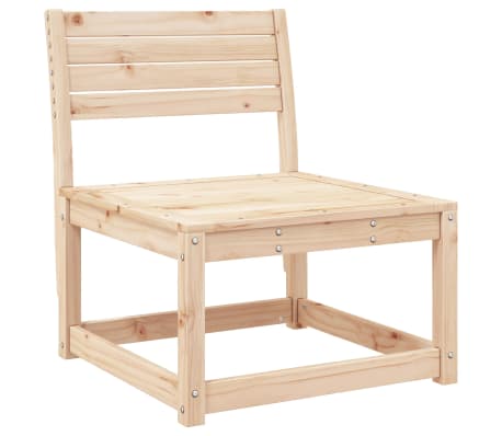 vidaXL 6-cz. zestaw mebli ogrodowych, lite drewno sosnowe