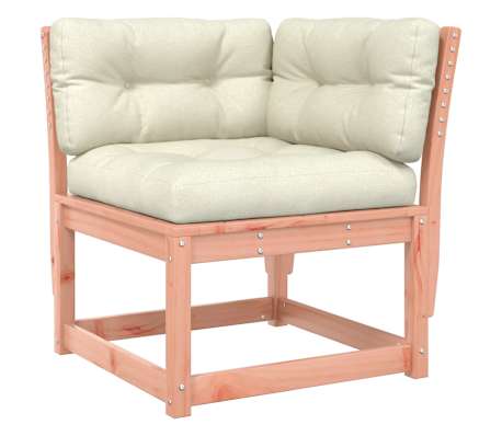 vidaXL Salon de jardin 6 pcs avec coussins bois massif douglas