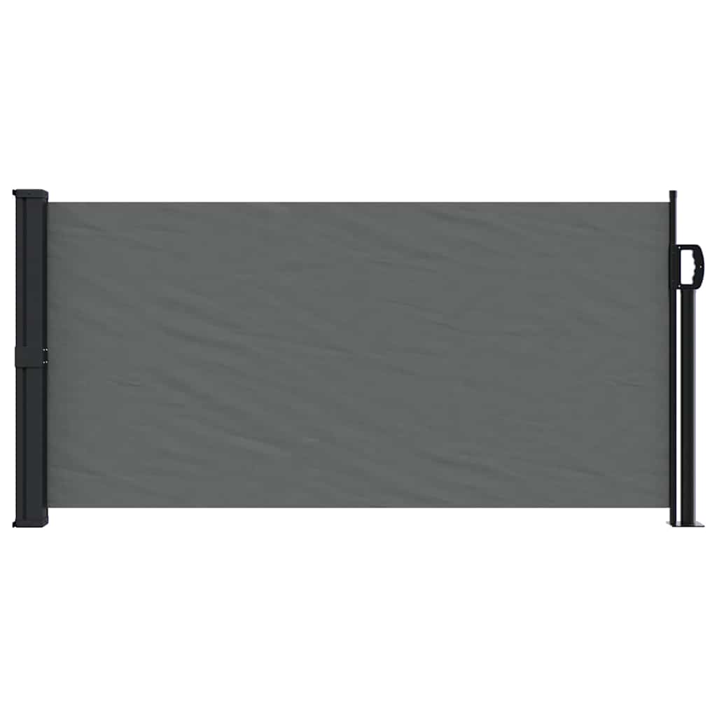 vidaXL Windscherm uittrekbaar 100x300 cm antracietkleurig afbeelding