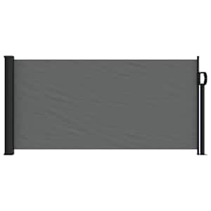 Zatahovací boční markýza antracitová 100 x 300 cm - obrázek 4