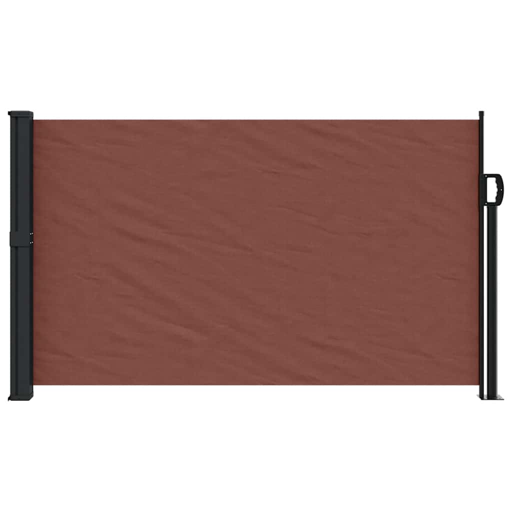 vidaXL Windscherm uittrekbaar 117x300 cm bruin afbeelding