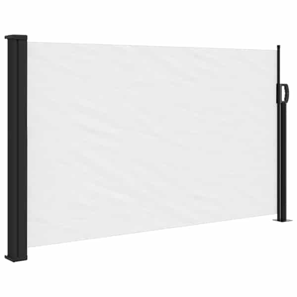 vidaXL lahtit&otilde;mmatav k&uuml;lgsein, valge, 117 x 300 cm