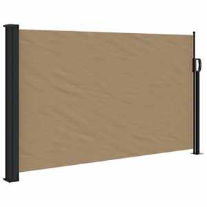 Zatahovací boční markýza taupe 117 x 300 cm - obrázek 2