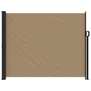 Zatahovací boční markýza taupe 170 x 300 cm - obrázek 3