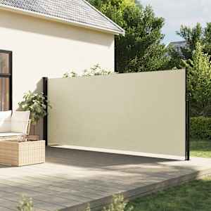 Zatahovací boční markýza krémová 180 x 300 cm - obrázek 1