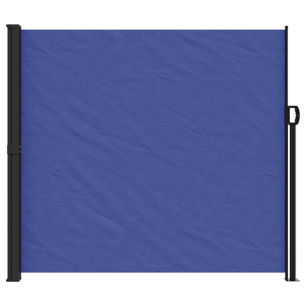 vidaXL Windscherm uittrekbaar 180x300 cm blauw afbeelding