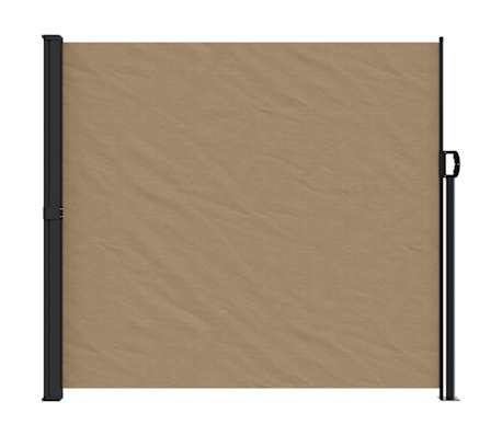 vidaXL Σκίαστρο Πλαϊνό Συρόμενο Taupe 180 x 300 εκ.