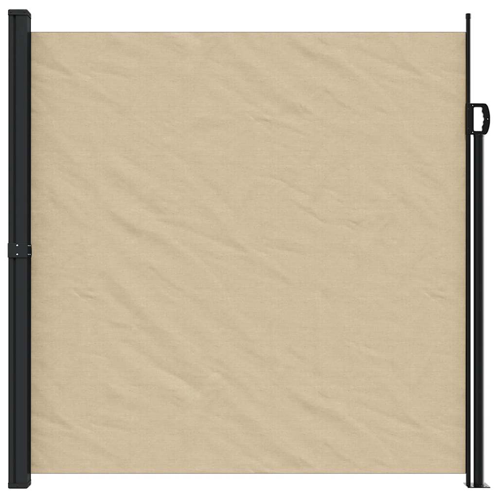 vidaXL Windscherm uittrekbaar 200x300 cm beige afbeelding