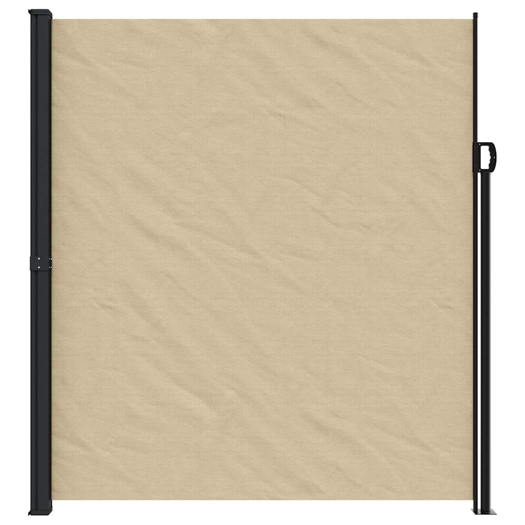 vidaXL Windscherm uittrekbaar 220x300 cm beige afbeelding