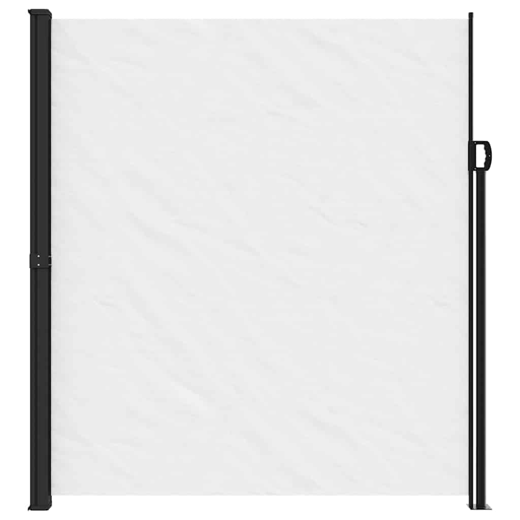 vidaXL Windscherm uittrekbaar 220x300 cm wit afbeelding