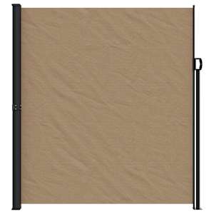 Zatahovací boční markýza taupe 220 x 300 cm - obrázek 3