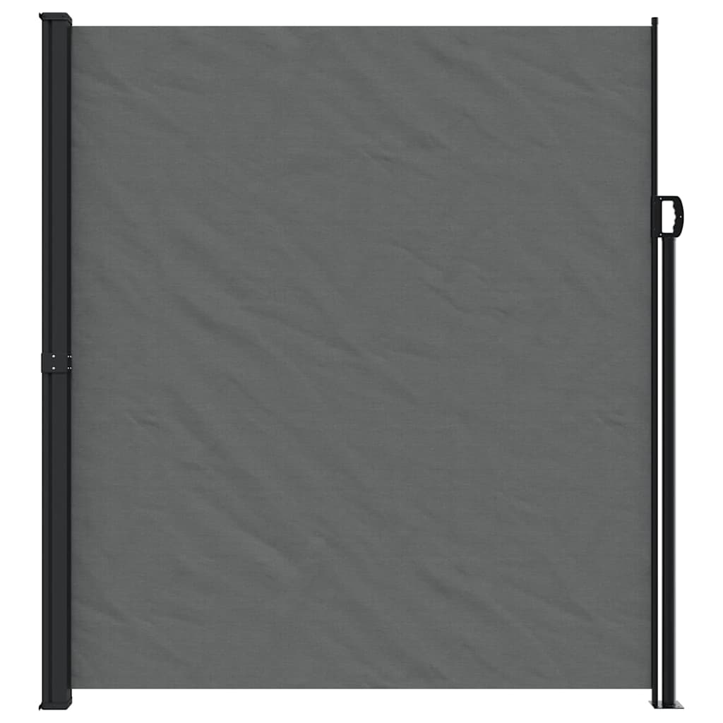 vidaXL Windscherm uittrekbaar 220x300 cm antracietkleurig afbeelding